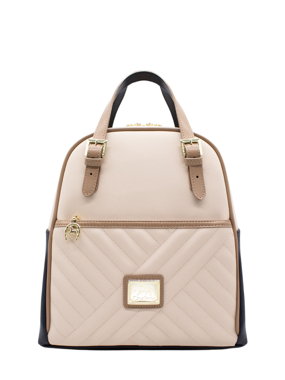 Cavalinho Charming Backpack SKU 18470519.22 #color_Navy / Tan / Beige