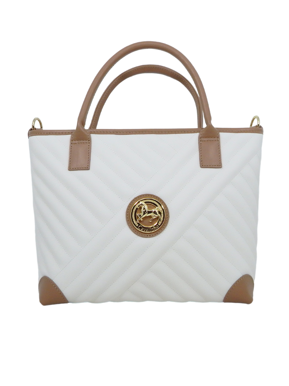 Cavalinho Charming Handbag SKU 18470522.38 #color_white / sand