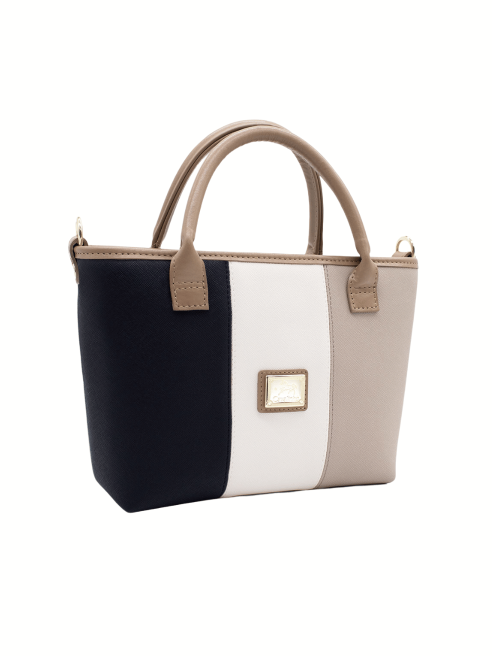 Cavalinho Allegro Mini Handbag SKU 18480243.22 #color_Beige / White / Navy