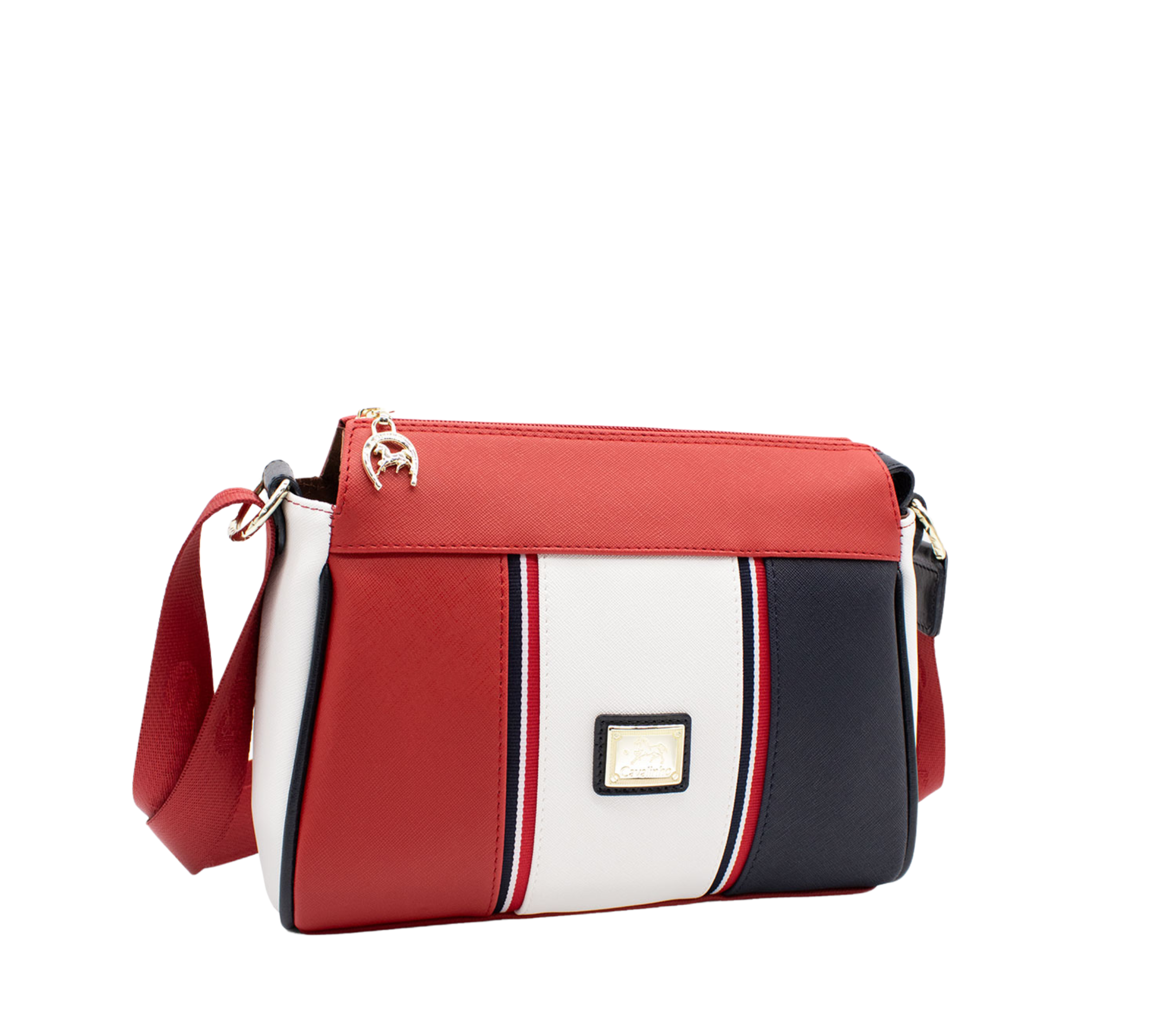 Cavalinho Nautical Crossbody Bag SKU 18590344.23 #color_Navy / White / Red