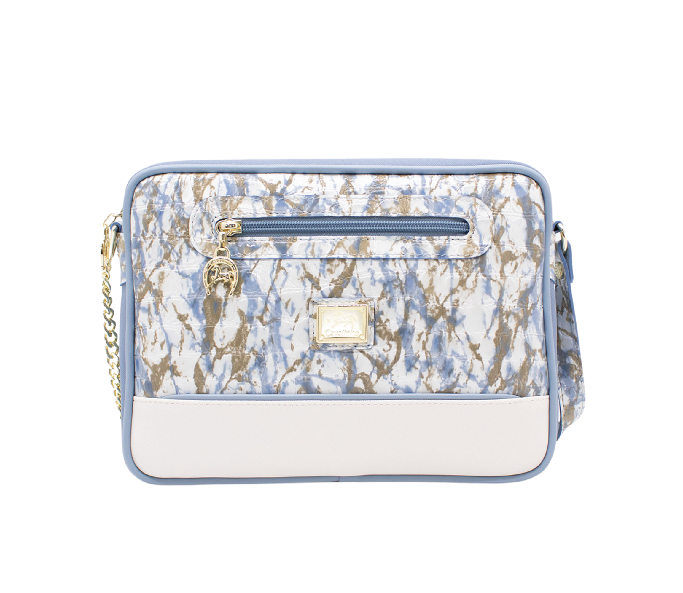 #color_ Blue White | Cavalinho Acqua Bella Crossbody Bag - Blue White - 18600251.10_P01