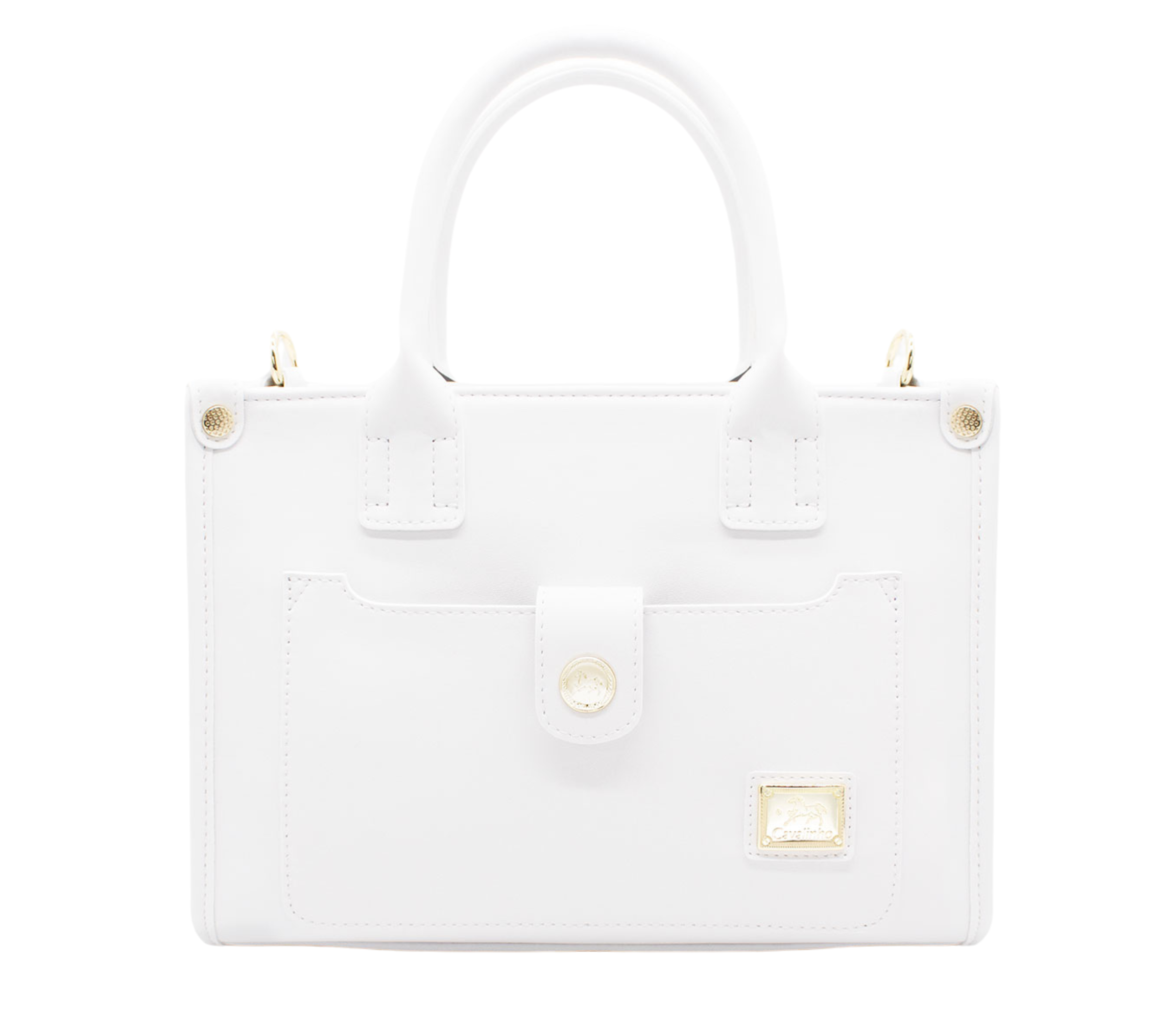 Cavalinho Audace Leather Handbag SKU 18670524.06 #color_white