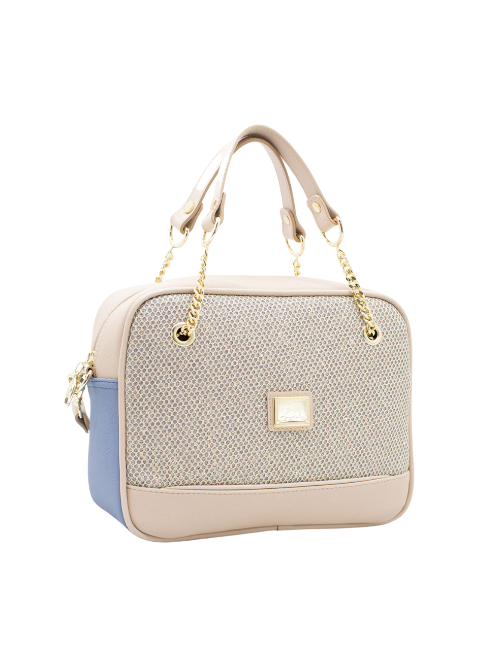 Cavalinho Radiance Handbag SKU 18680512.10 #color_beige / light blue