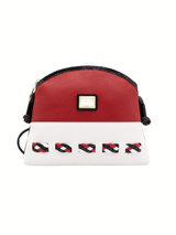 Cavalinho Sailing Crossbody Bag SKU 18690005.23 #color_Black / White / Red