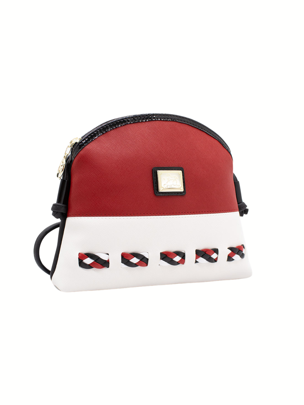 Cavalinho Sailing Crossbody Bag SKU 18690005.23 #color_Black / White / Red