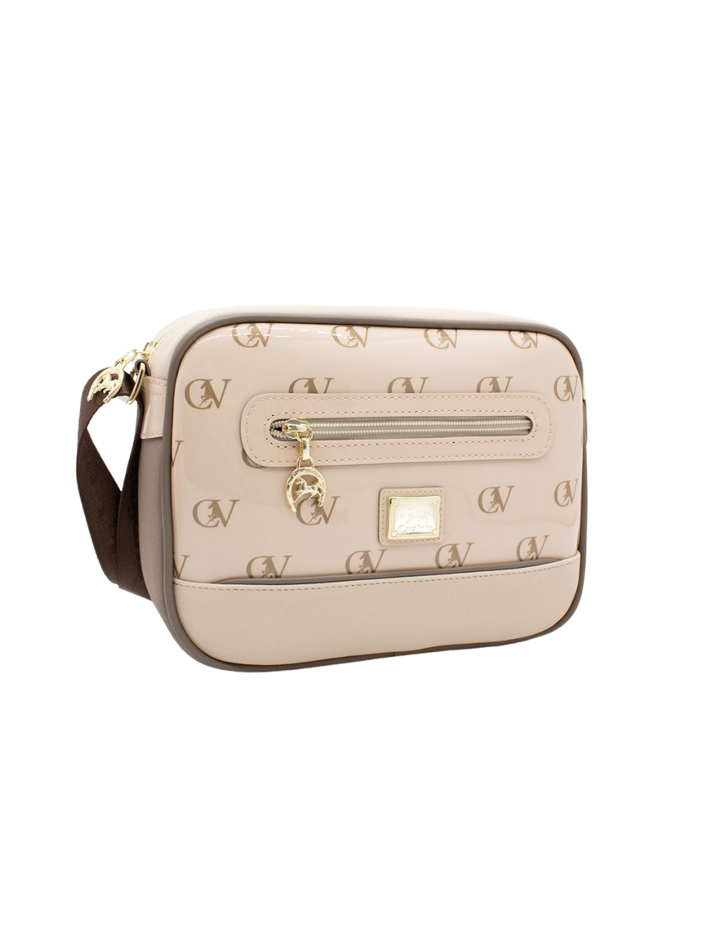 Cavalinho Signature Crossbody Bag SKU 18740190.31 #color_sand / beige