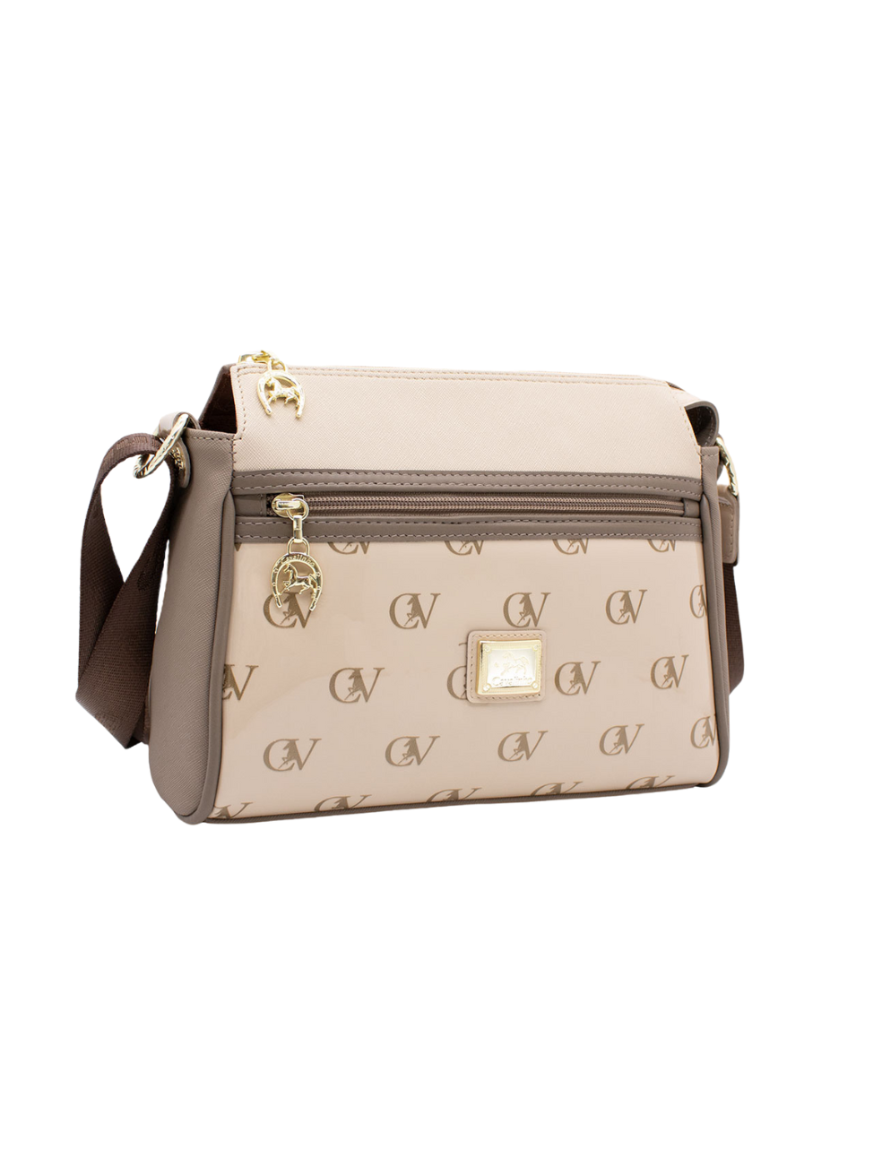 Cavalinho Signature Crossbody Bag SKU 18740373.31 #color_sand / beige