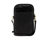 #color_ Black | Cavalinho Cherry Blossom Phone Crossbody Bag - Black - 18810430.01_3