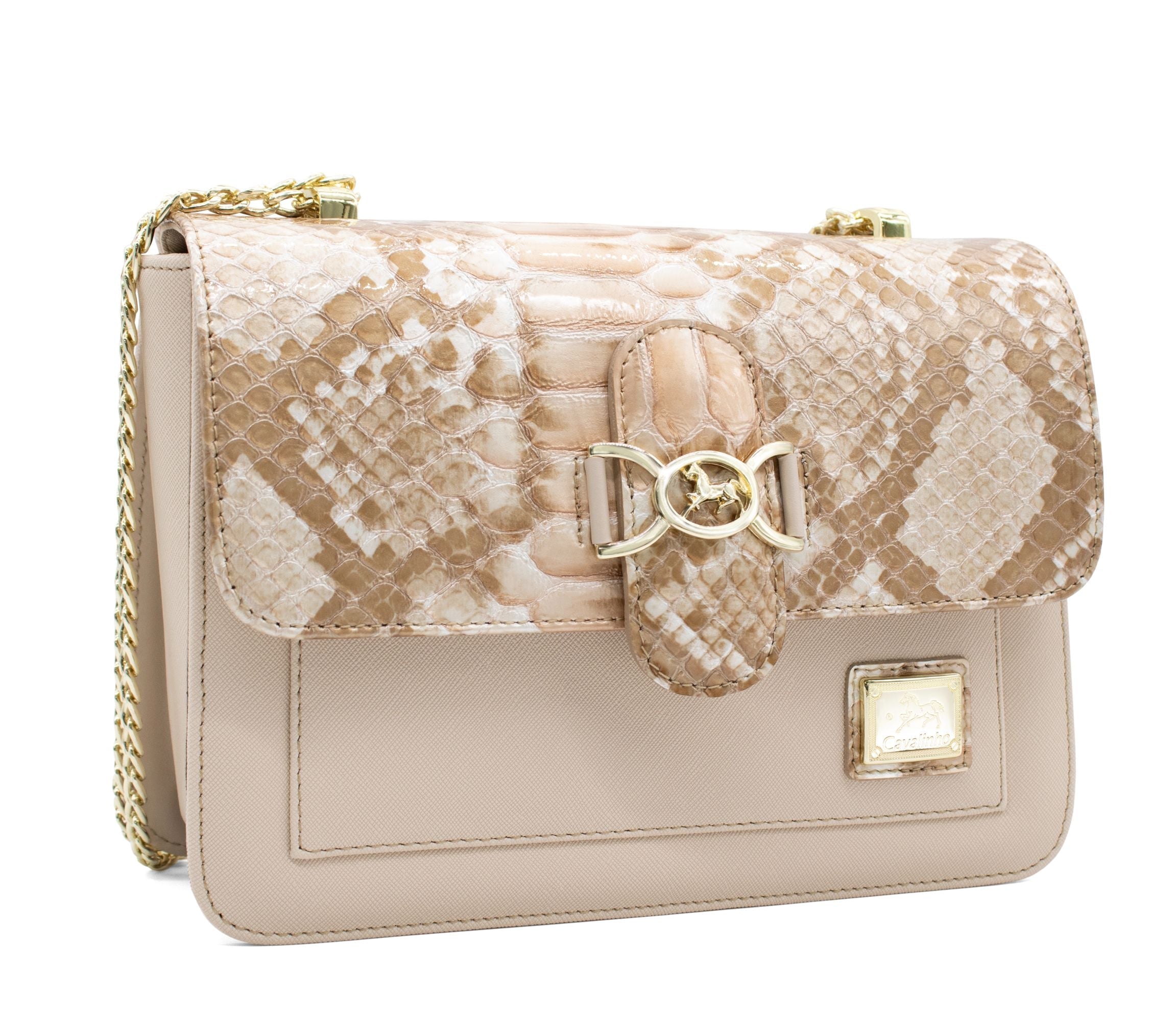 Cavalinho Cherry Blossom Shoulder Bag SKU 18810471.05 #color_Beige