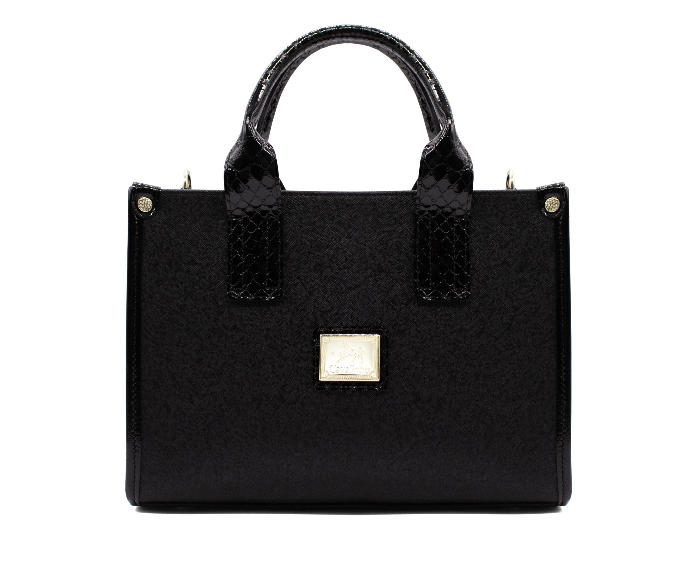 #color_ Black | Cavalinho Cherry Blossom Handbag - Black - 18810479.01_1