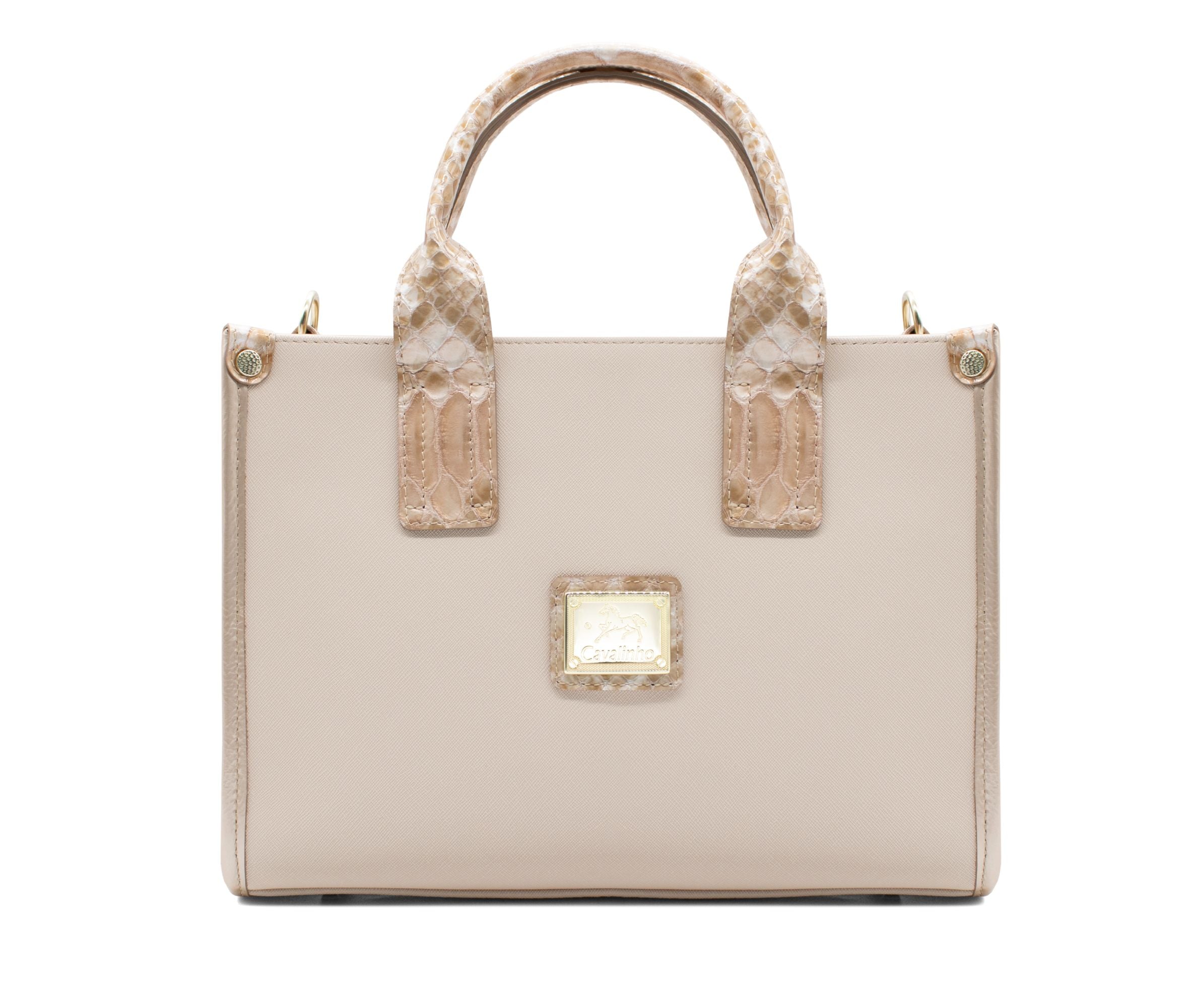 #color_ Beige | Cavalinho Cherry Blossom Handbag - Beige - 18810479.05_1