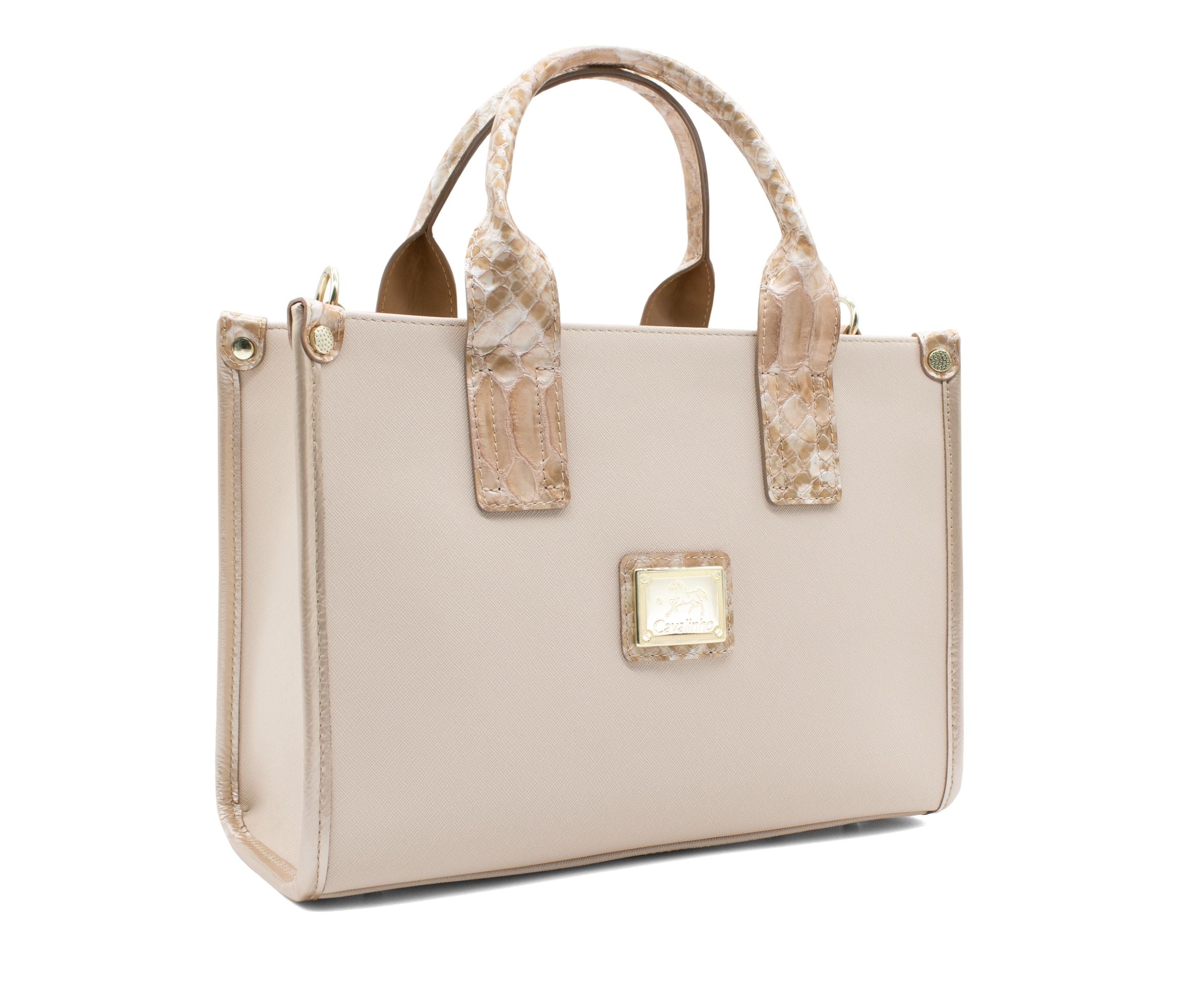 #color_ Beige | Cavalinho Cherry Blossom Handbag - Beige - 18810479.05_2