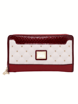 Cavalinho Craft Wristlet Wallet SKU 26010213.23 #color_darkred / white