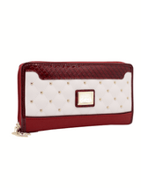 Cavalinho Craft Wristlet Wallet SKU 26010213.23 #color_darkred / white