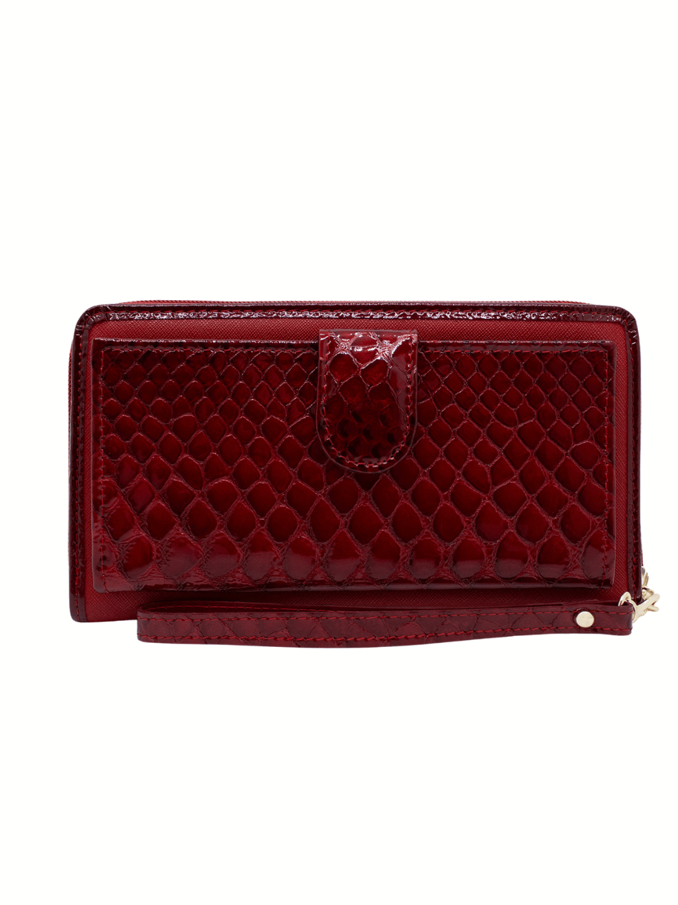 Cavalinho Craft Wristlet Wallet SKU 26010213.23 #color_darkred / white