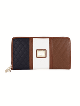 Cavalinho Sublime Wristlet Wallet SKU 26060213.22 #color_navy / white / brown