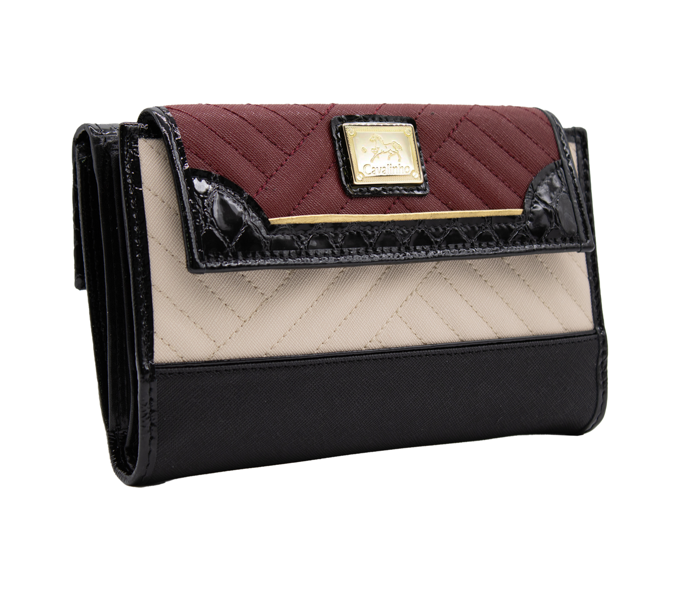 #color_ Maroon Multi-Color | Cavalinho Ciao Bella Wallet - Maroon Multi-Color - 28060206.21.99_2