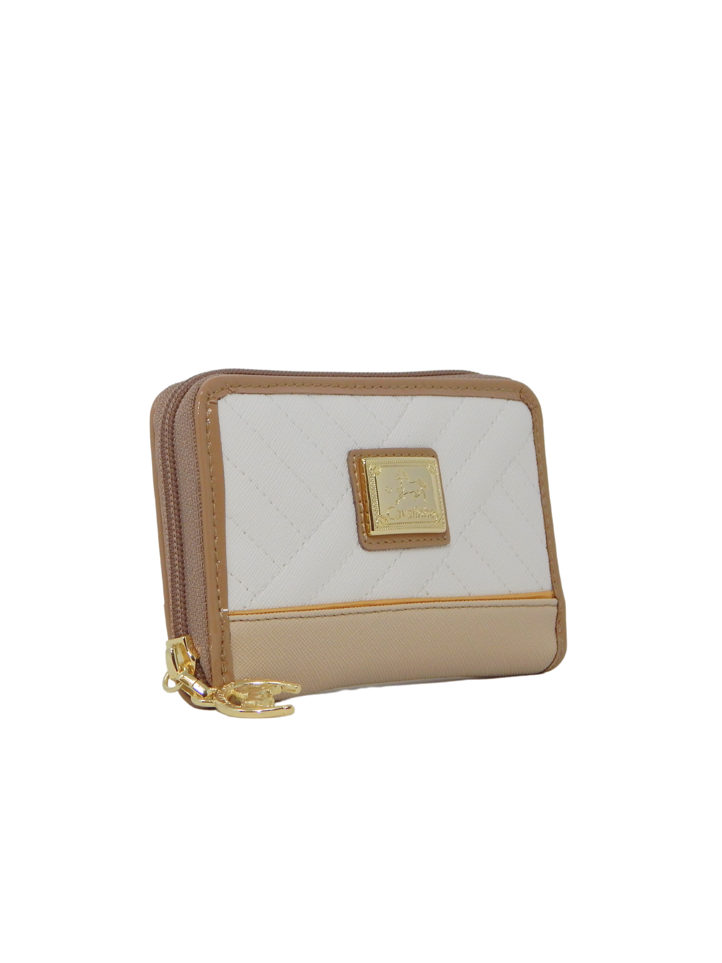 Ciao Bella Card Holder Wallet for Women SKU 28060217.31 #color_beige / white