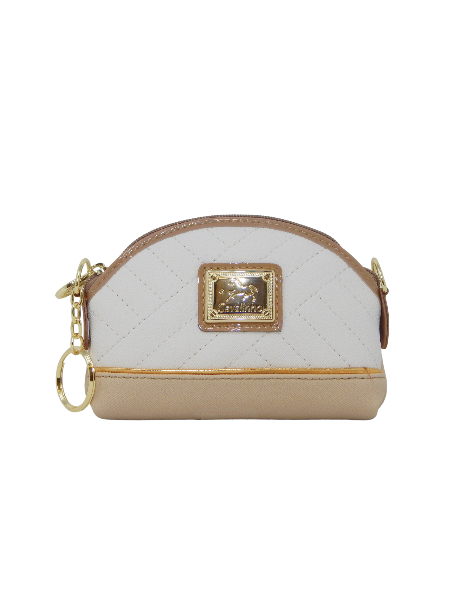 Cavalinho Ciao Bella Change Purse SKU 28060252.31 #color_beige / white