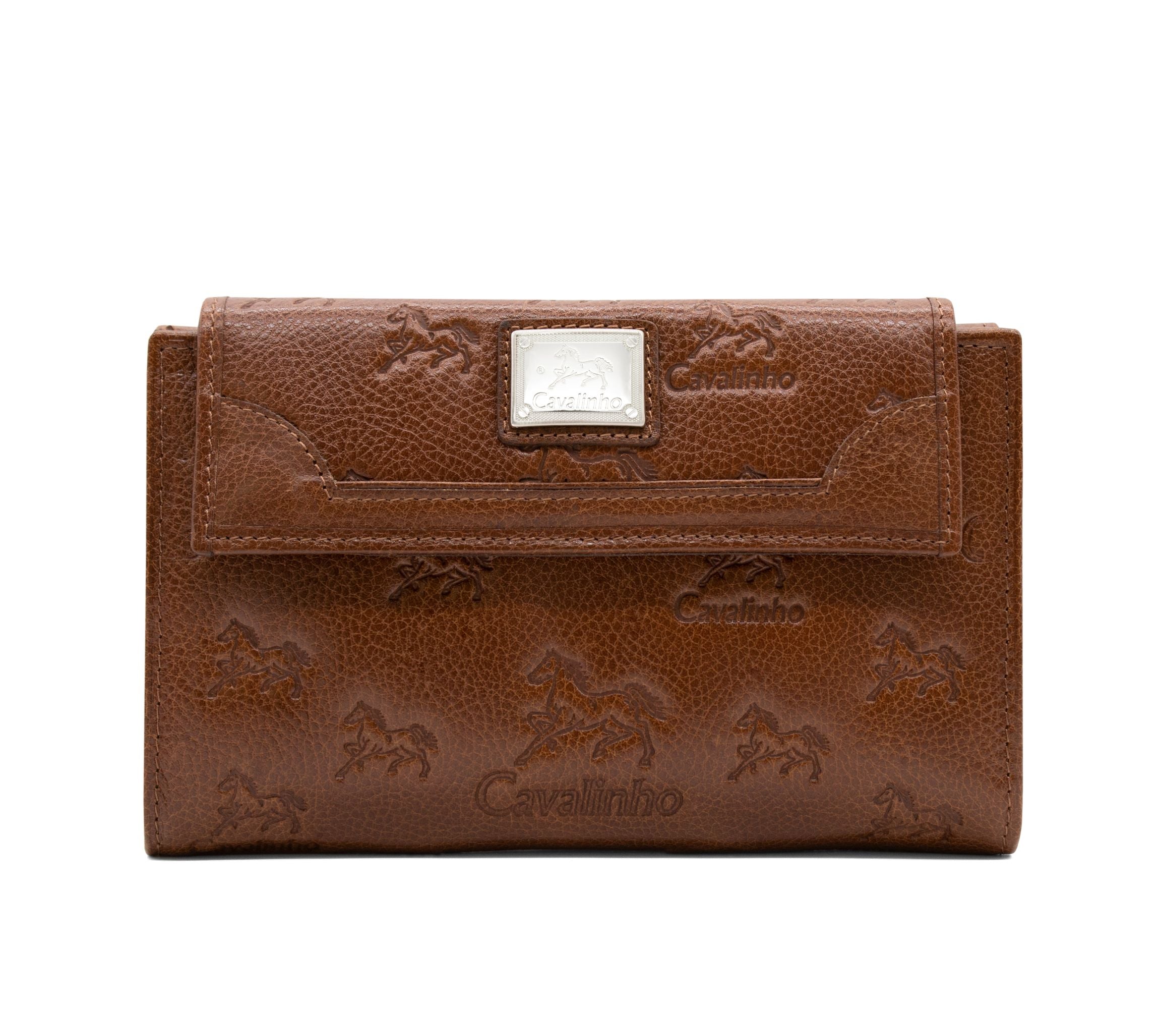 #color_ SaddleBrown | Cavalinho Cavalo Lusitano Leather Wallet - SaddleBrown - 28090207.13_1