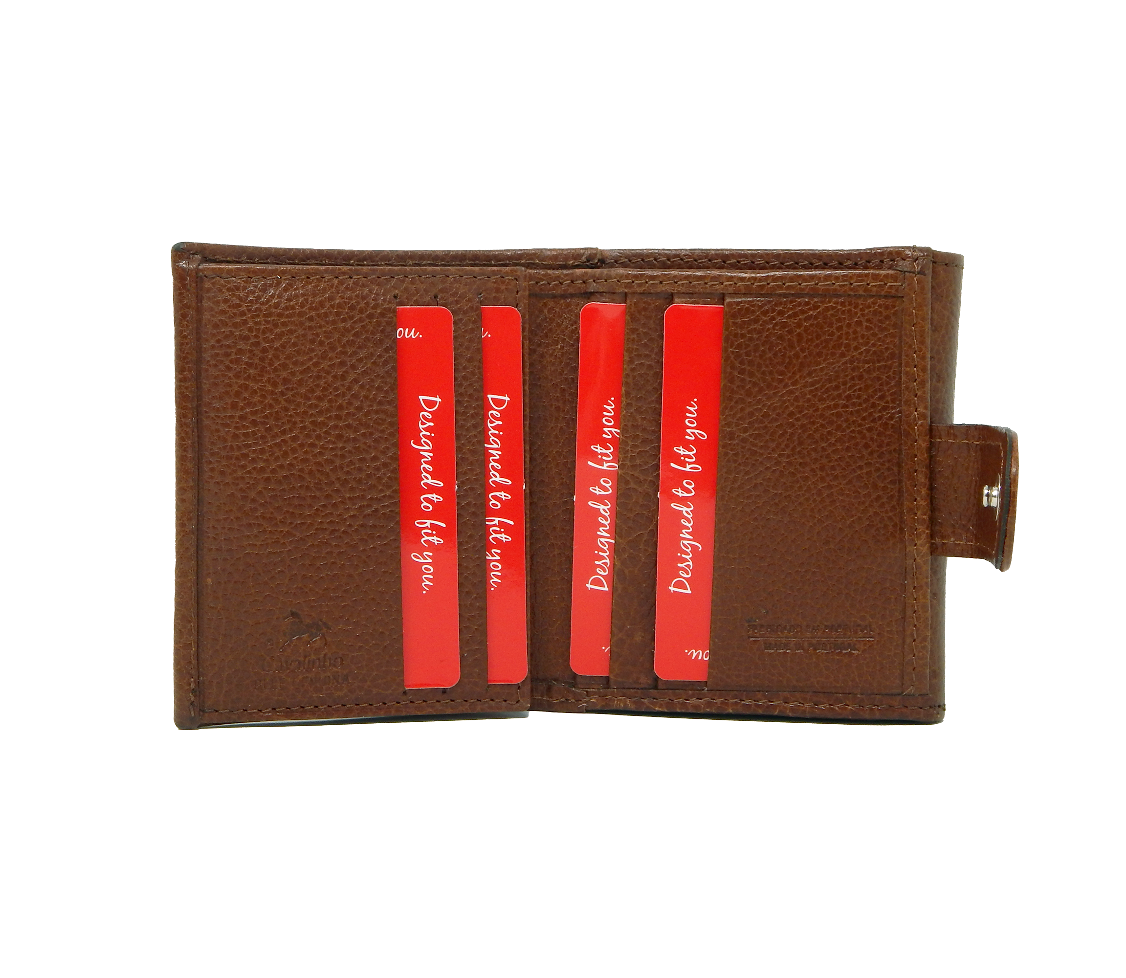 #color_ SaddleBrown | Cavalinho Cavalo Lusitano Mini Leather Wallet - SaddleBrown - 28090530.13_4