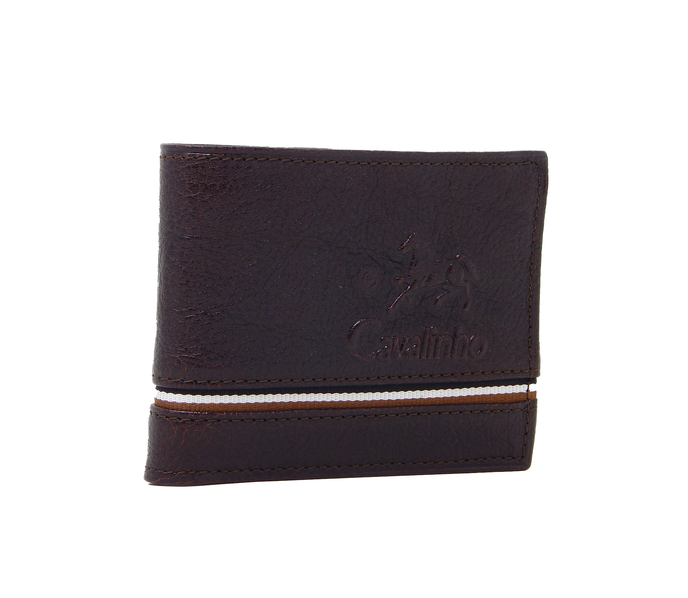 #color_ Brown | Cavalinho The Sailor Trifold Leather Wallet - Brown - 28150523.02_2