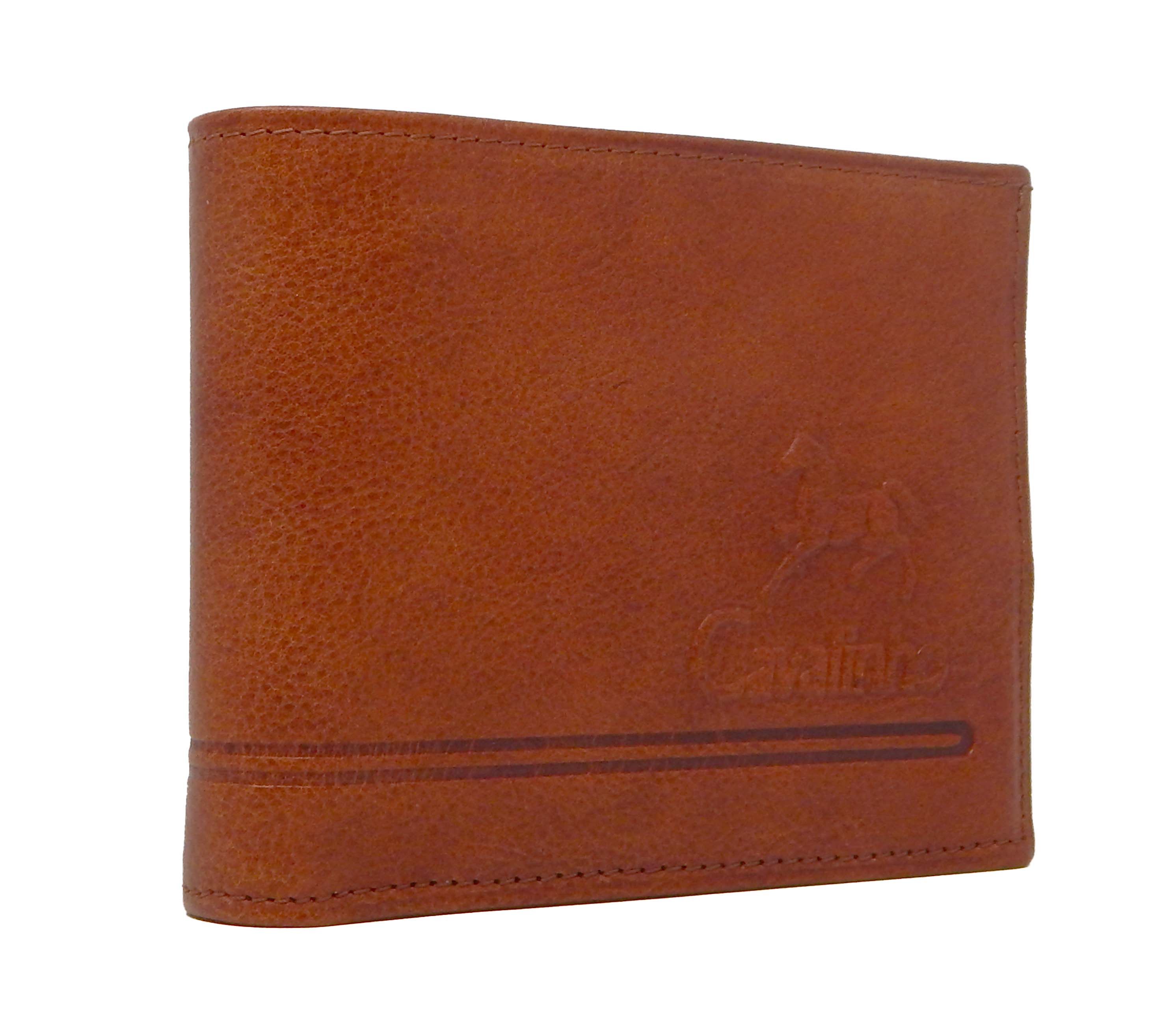 Cavalinho Men's Bifold Leather Wallet SKU 28160512.13 #color_saddlebrown