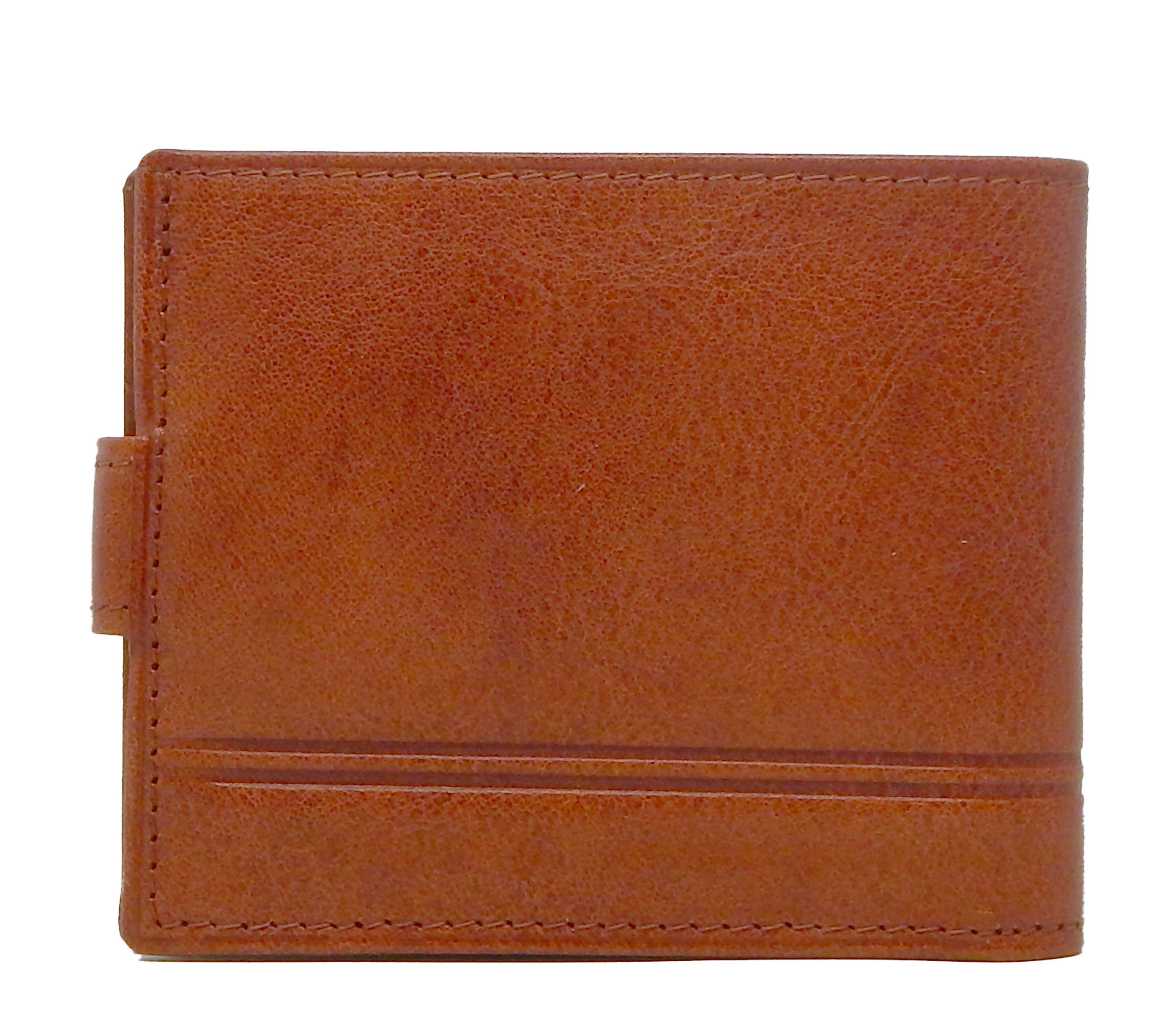 Cavalinho Men's Bifold Leather Wallet SKU 28610516.13 #color_saddlebrown