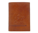 #color_ SaddleBrown | Cavalinho Men's Trifold Leather Wallet - SaddleBrown - 28160522.13.99_1