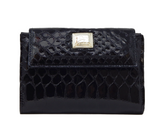 #color_ Black | Cavalinho Gallop Patent Leather Wallet - Black - 28170205.01_1