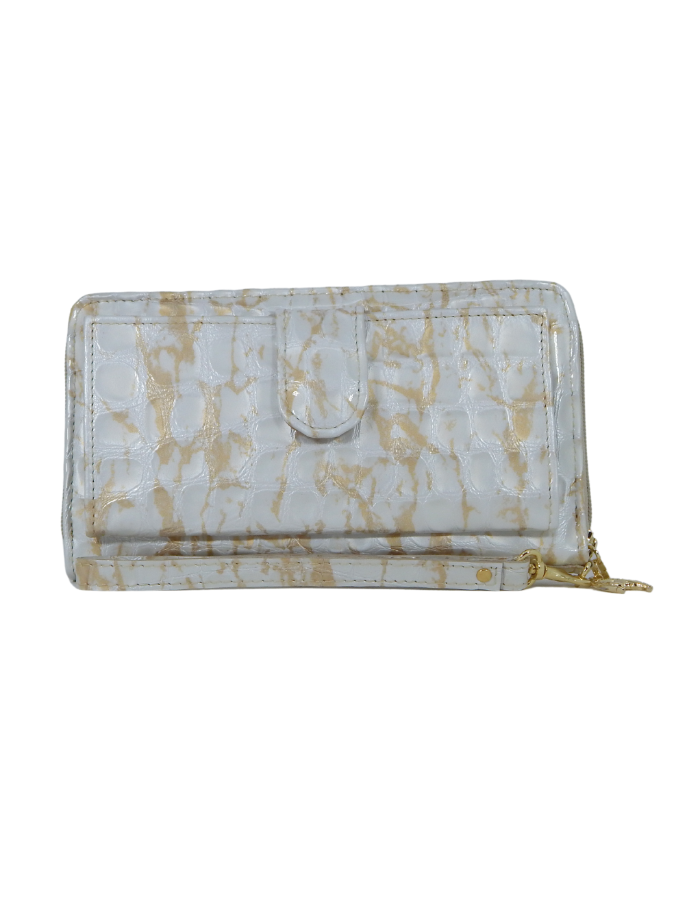 Cavalinho Gallop Wristlet Wallet SKU 28170213.31 #color_Beige / White