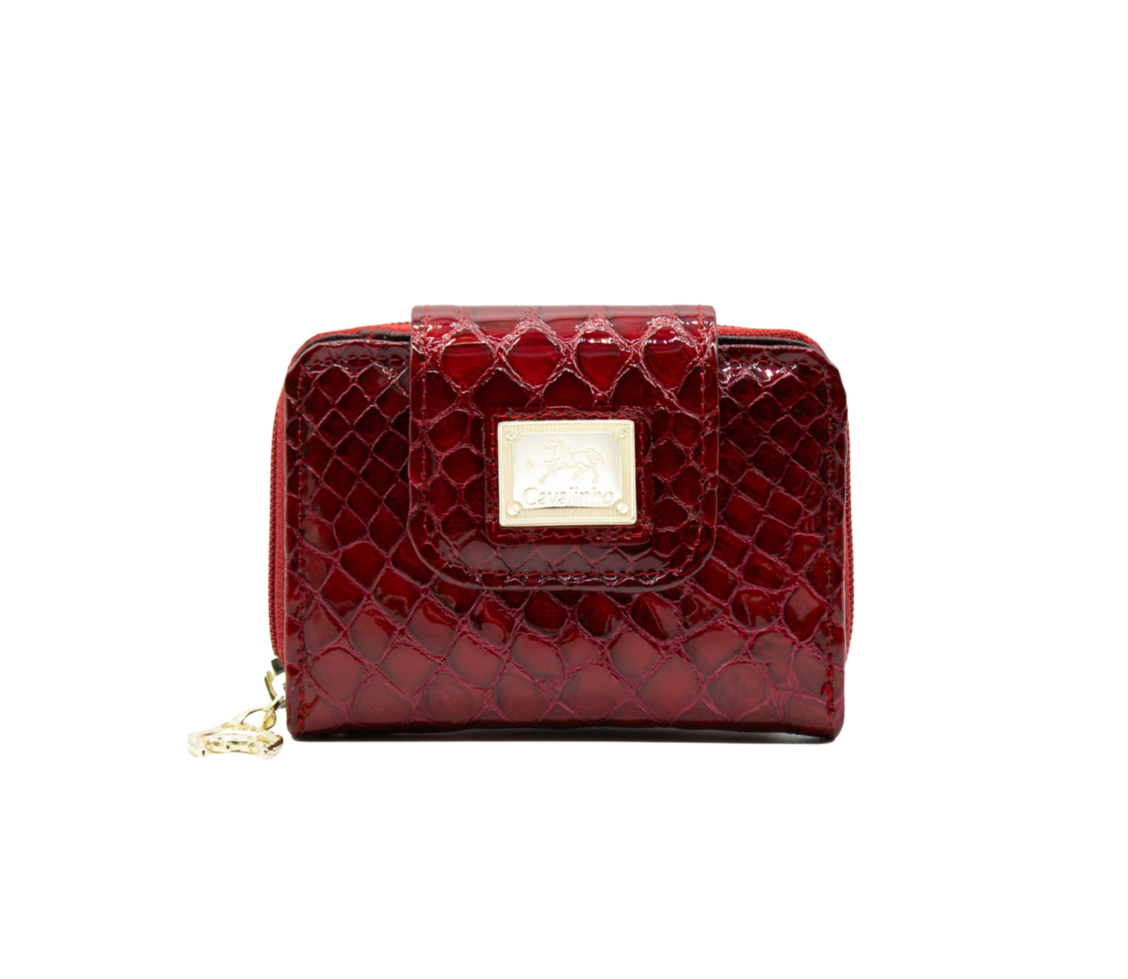 Gallop Patent Leather Wallet SKU 28170218.04 #color_red