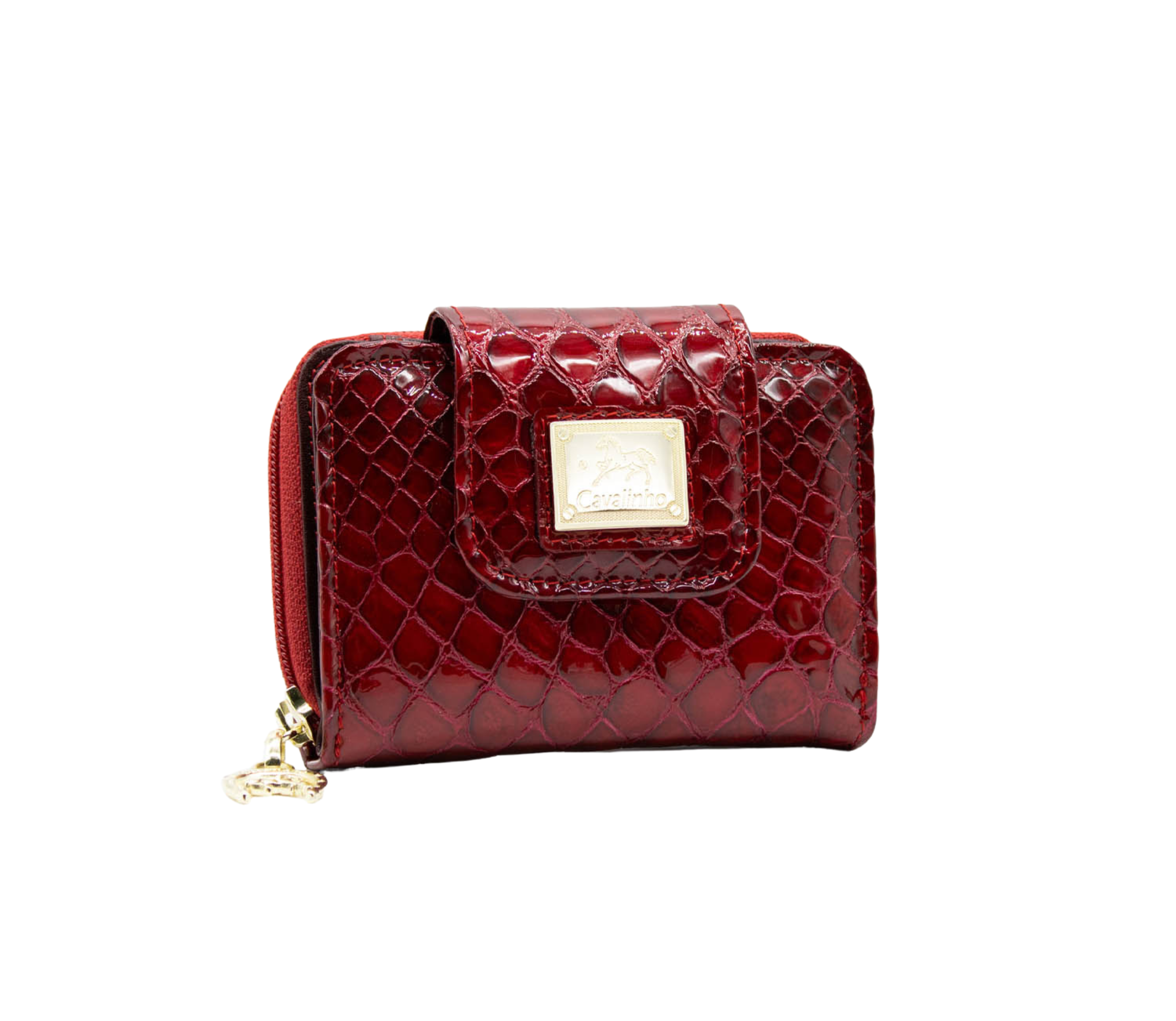 Gallop Patent Leather Wallet SKU 28170218.04 #color_red