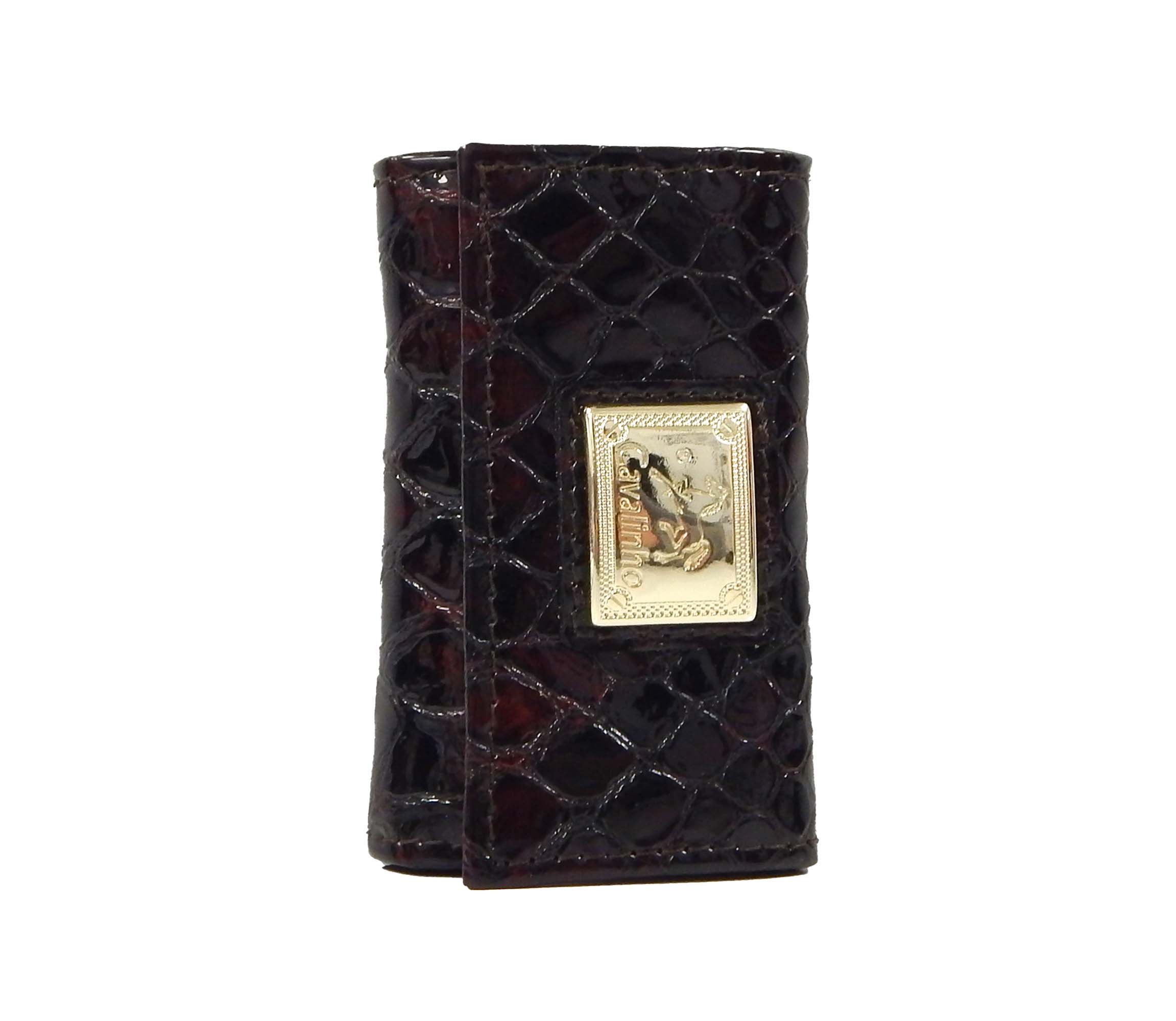 #color_ Brown | Cavalinho Gallop Patent Leather Key Holder Wallet - Brown - 28170257.02.99_1