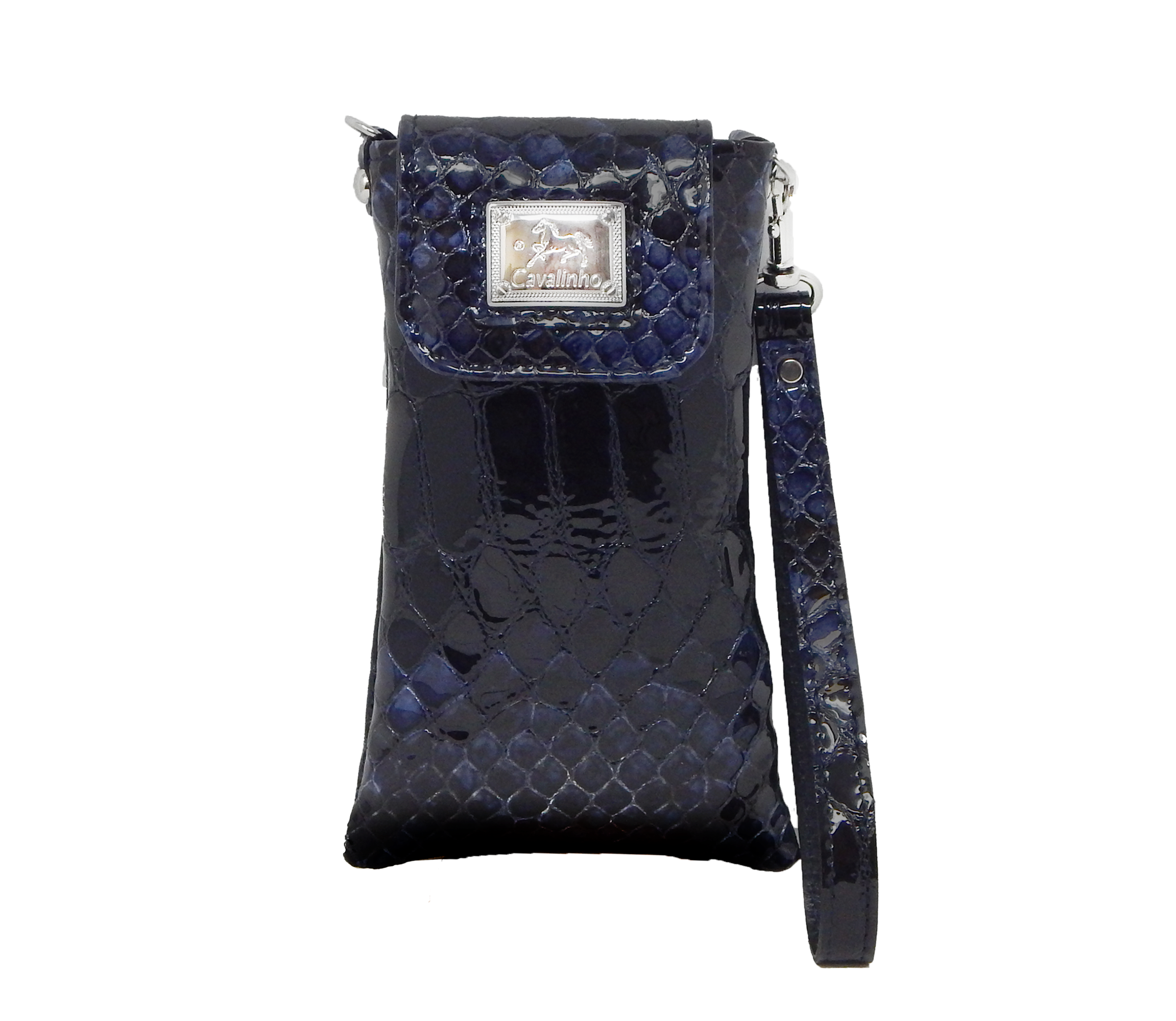 #color_ Navy | Cavalinho Gallop Patent Leather Pouch - Navy - 28170267.03_1