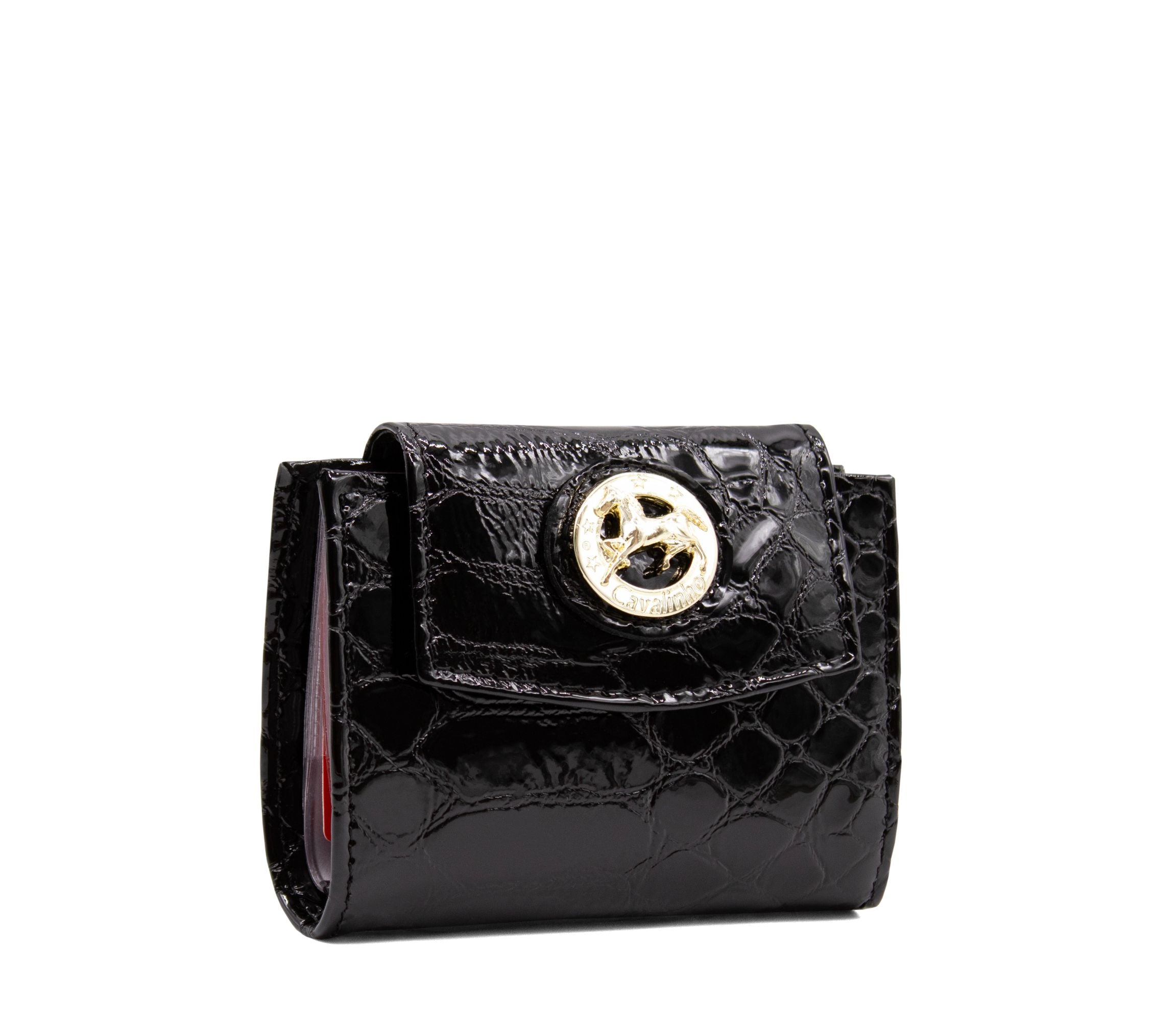 #color_ Black | Cavalinho Gallop Mini Leather Wallet - Black - 28170272.01_2