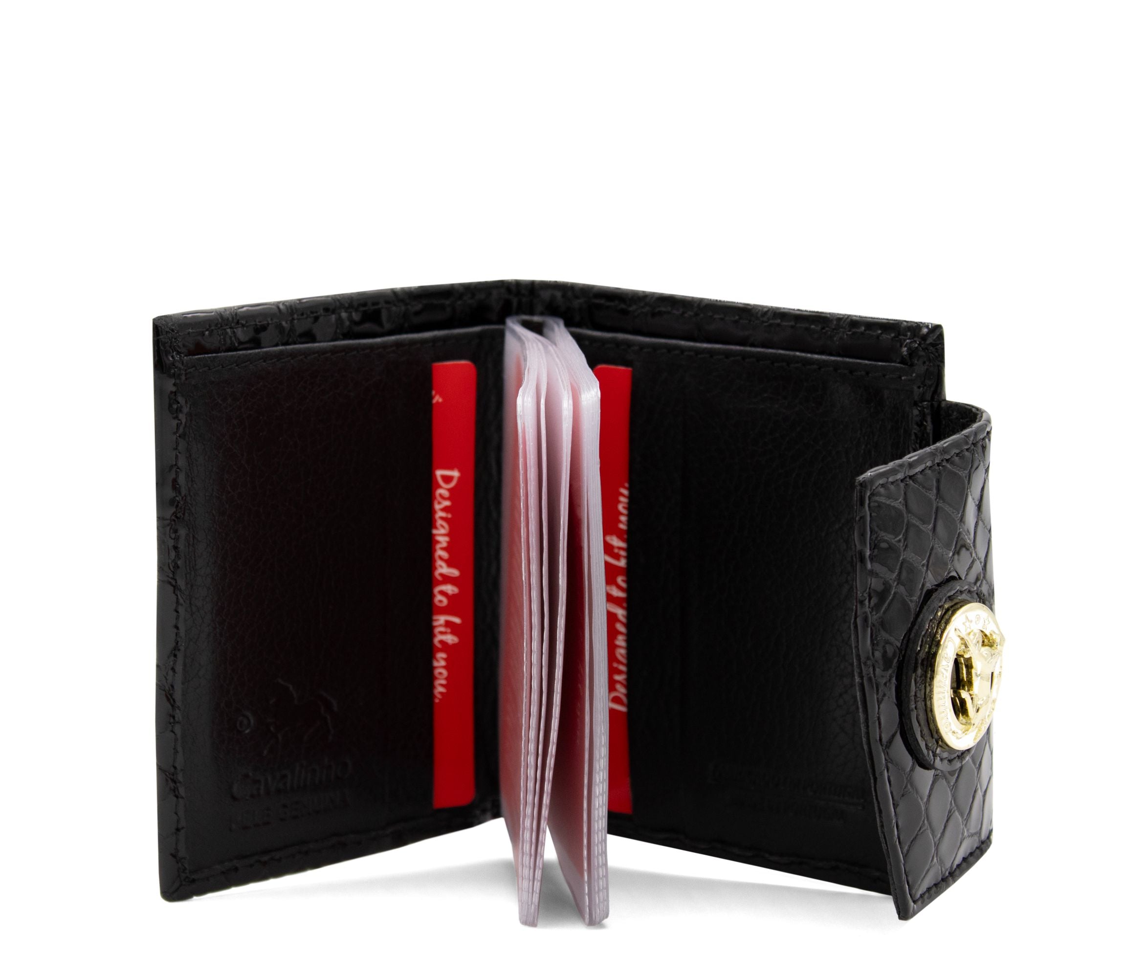 #color_ Black | Cavalinho Gallop Mini Leather Wallet - Black - 28170272.01_4