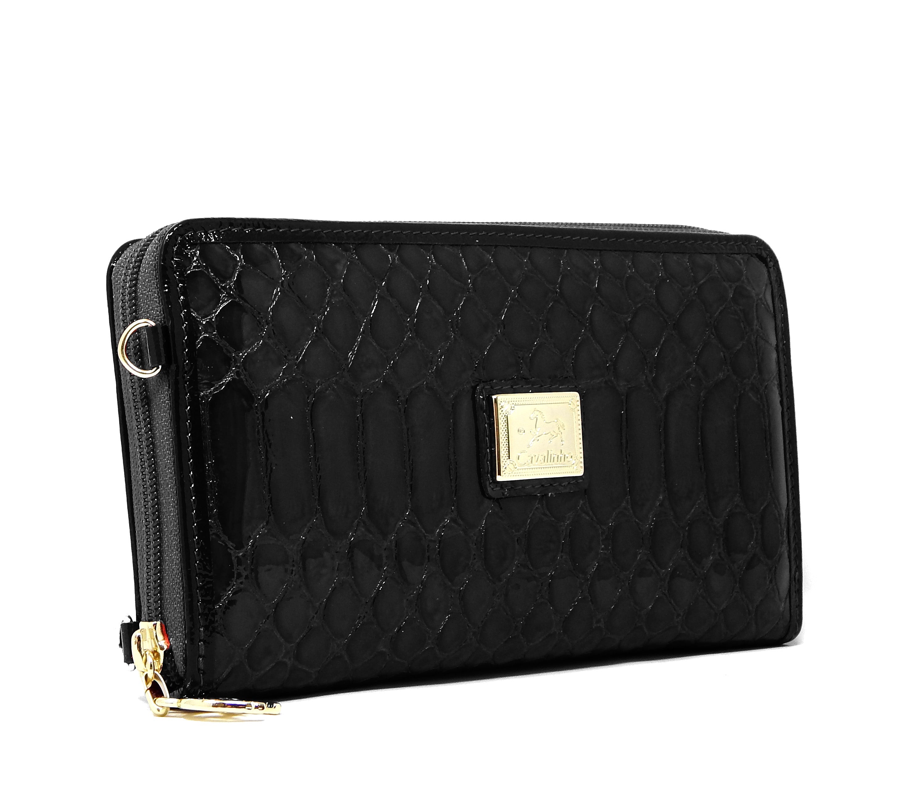 #color_ Black | Cavalinho Gallop Phone Crossbody Bag & Wallet - Black - 28170282.01.99_2