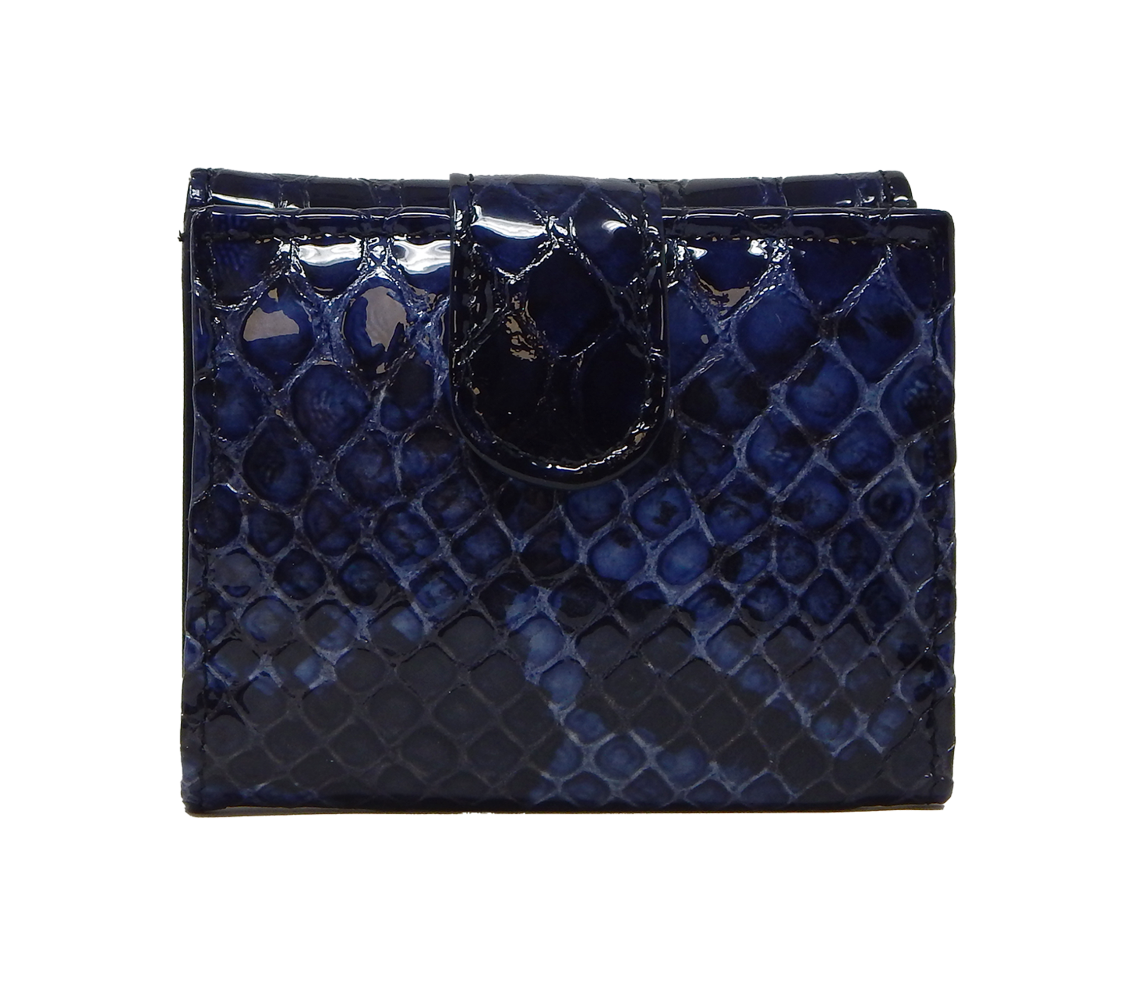 Cavalinho Gallop Patent Leather Mini Wallet for Women SKU 28170530.03 #color_Navy