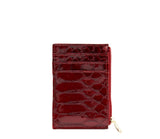 Cavalinho Gallop Patent Leather Card Holder Wallet for Women SKU 28170573.04 #color_Red