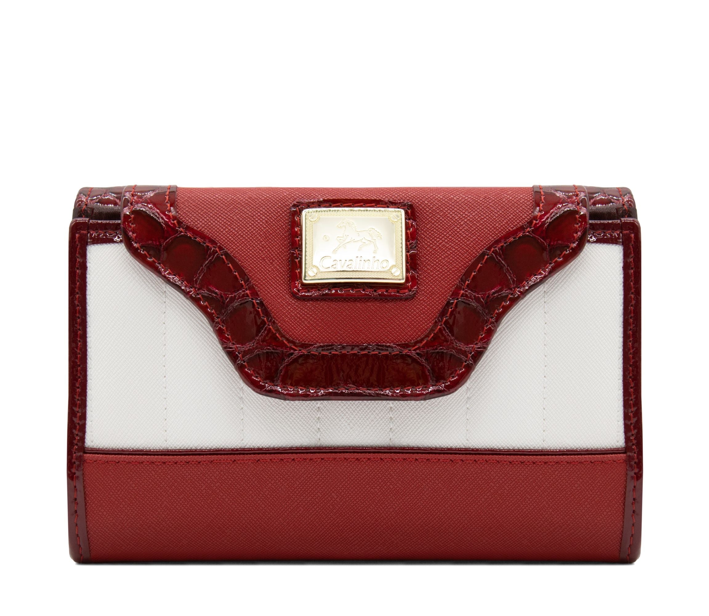 Cavalinho Grace Wallet SKU 28250202.04 #color_DarkRed / White