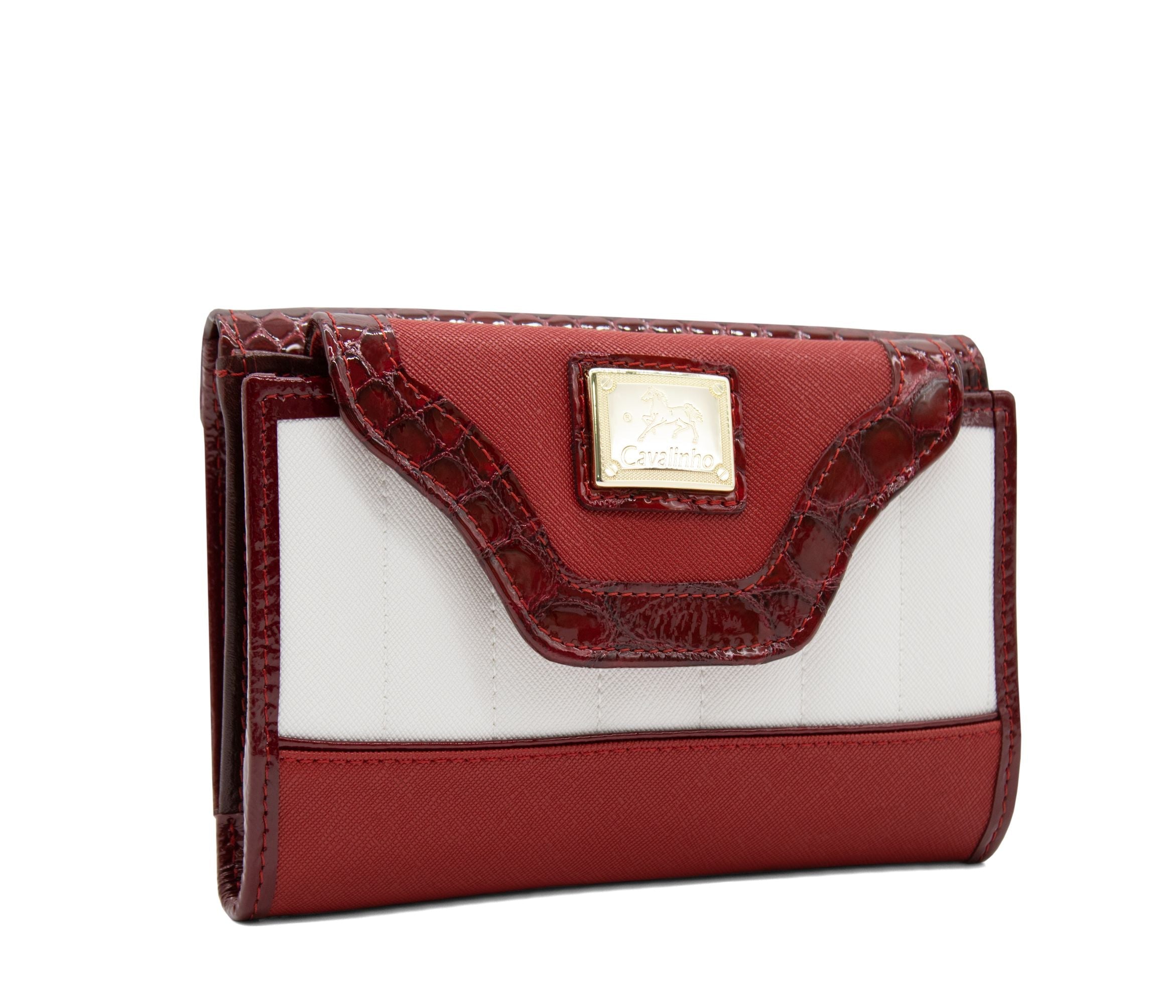 Cavalinho Grace Wallet SKU 28250202.04 #color_DarkRed / White