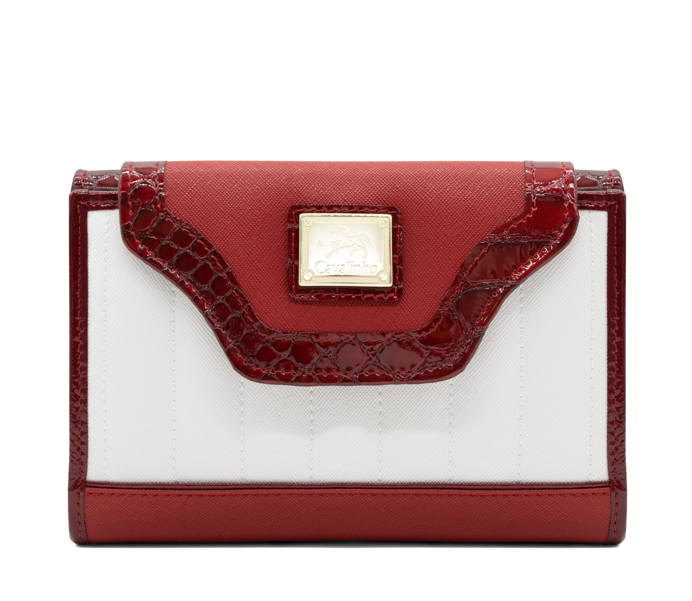 #color_ DarkRed White | Cavalinho Grace Wallet - DarkRed White - 28250204.04_1