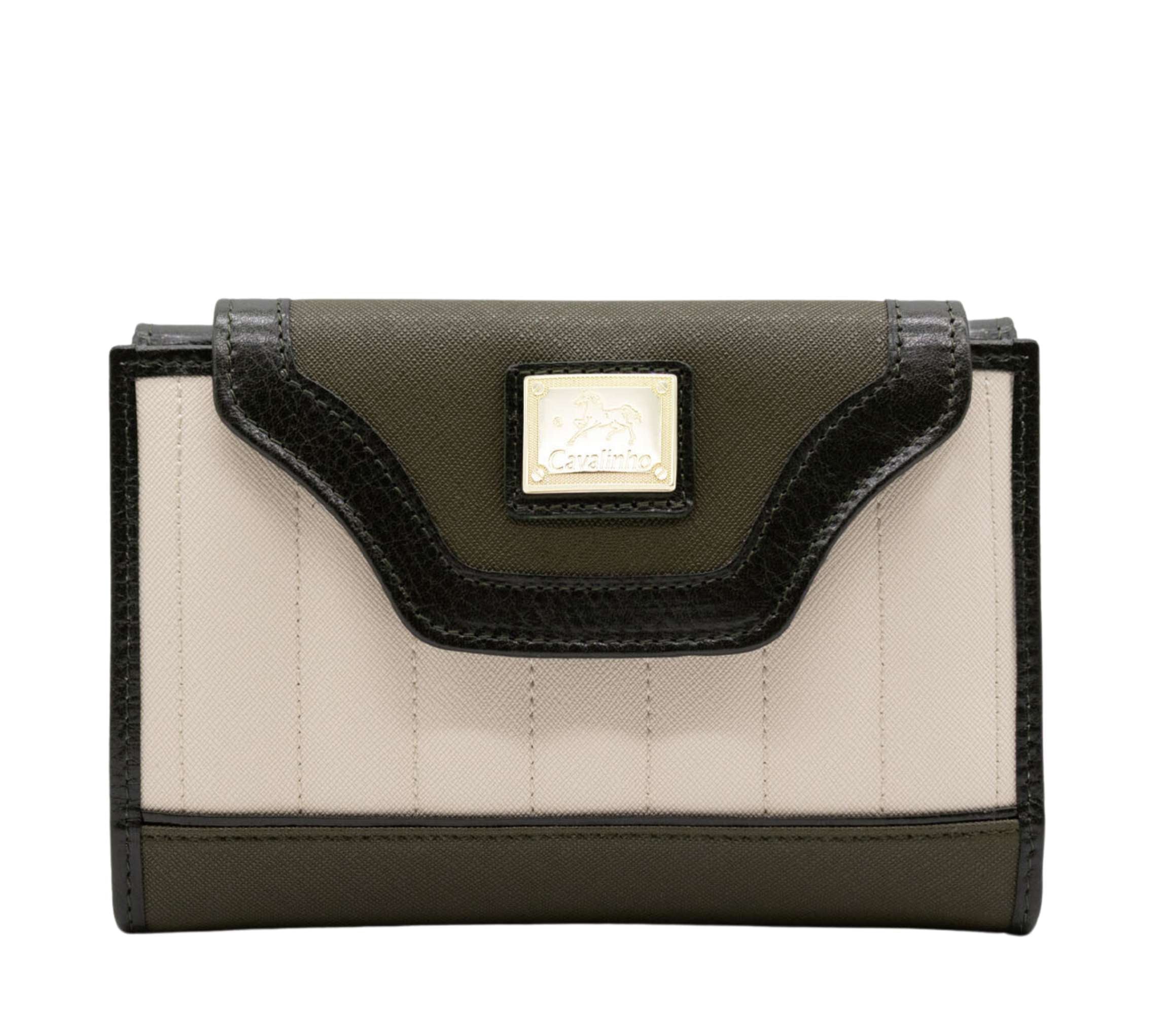 #color_ DarkOliveGreen Beige | Cavalinho Grace Wallet - DarkOliveGreen Beige - 28250204.09.99