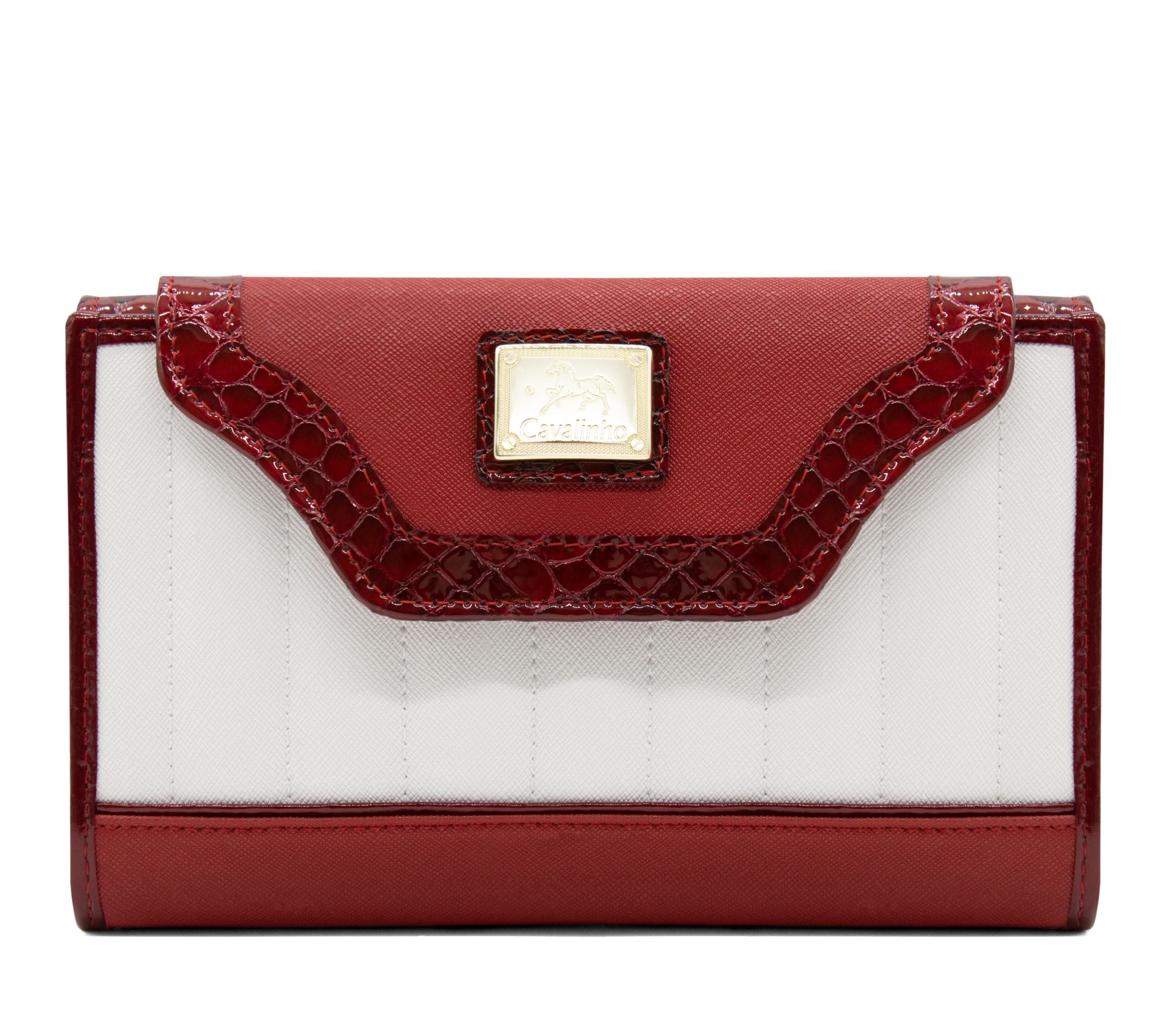 Cavalinho Grace Wallet SKU 28250206.04 #color_DarkRed / White