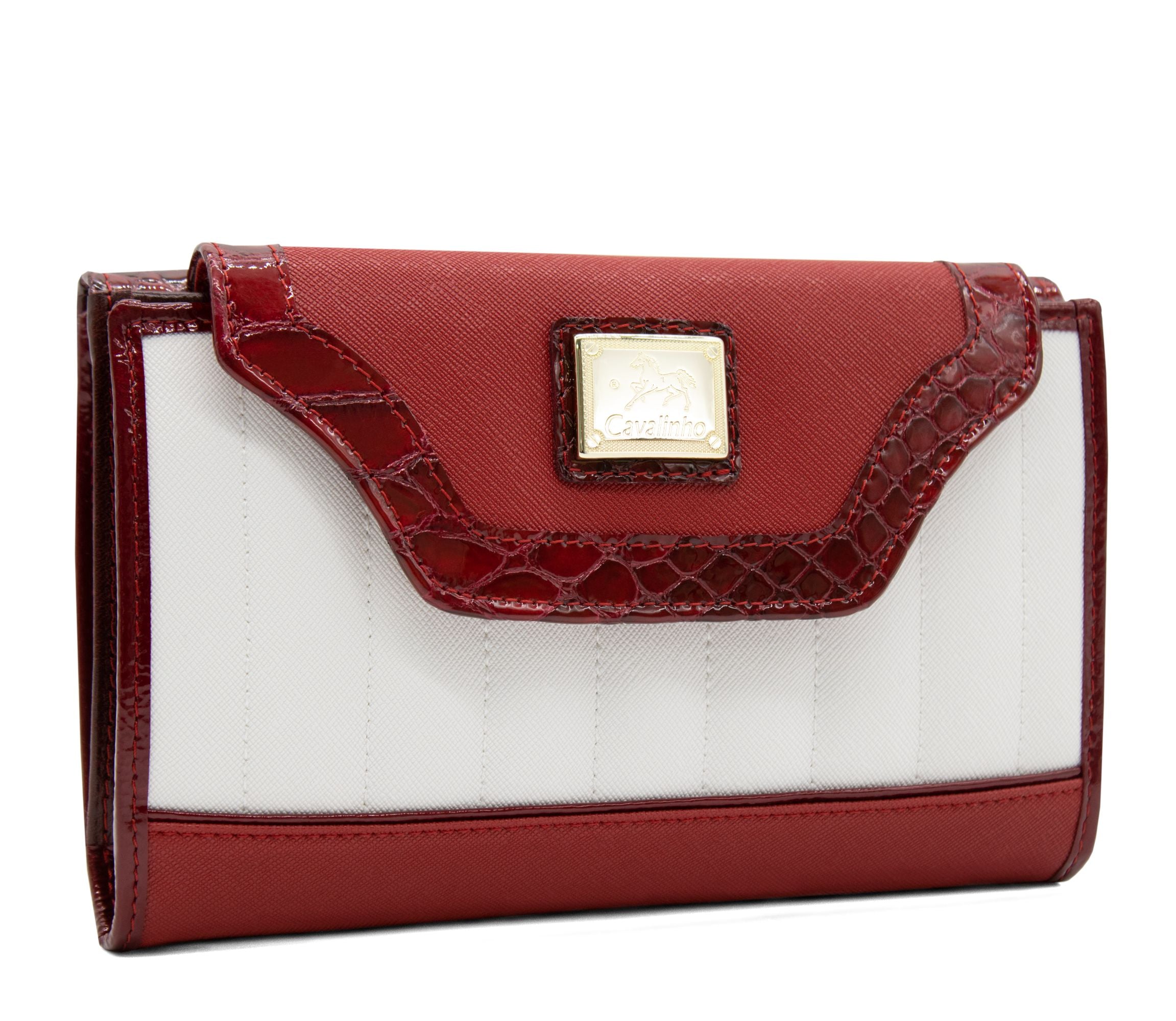 Cavalinho Grace Wallet SKU 28250206.04 #color_DarkRed / White