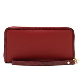 Cavalinho Grace Wristlet Wallet SKU 28250212.04 #color_DarkRed / White