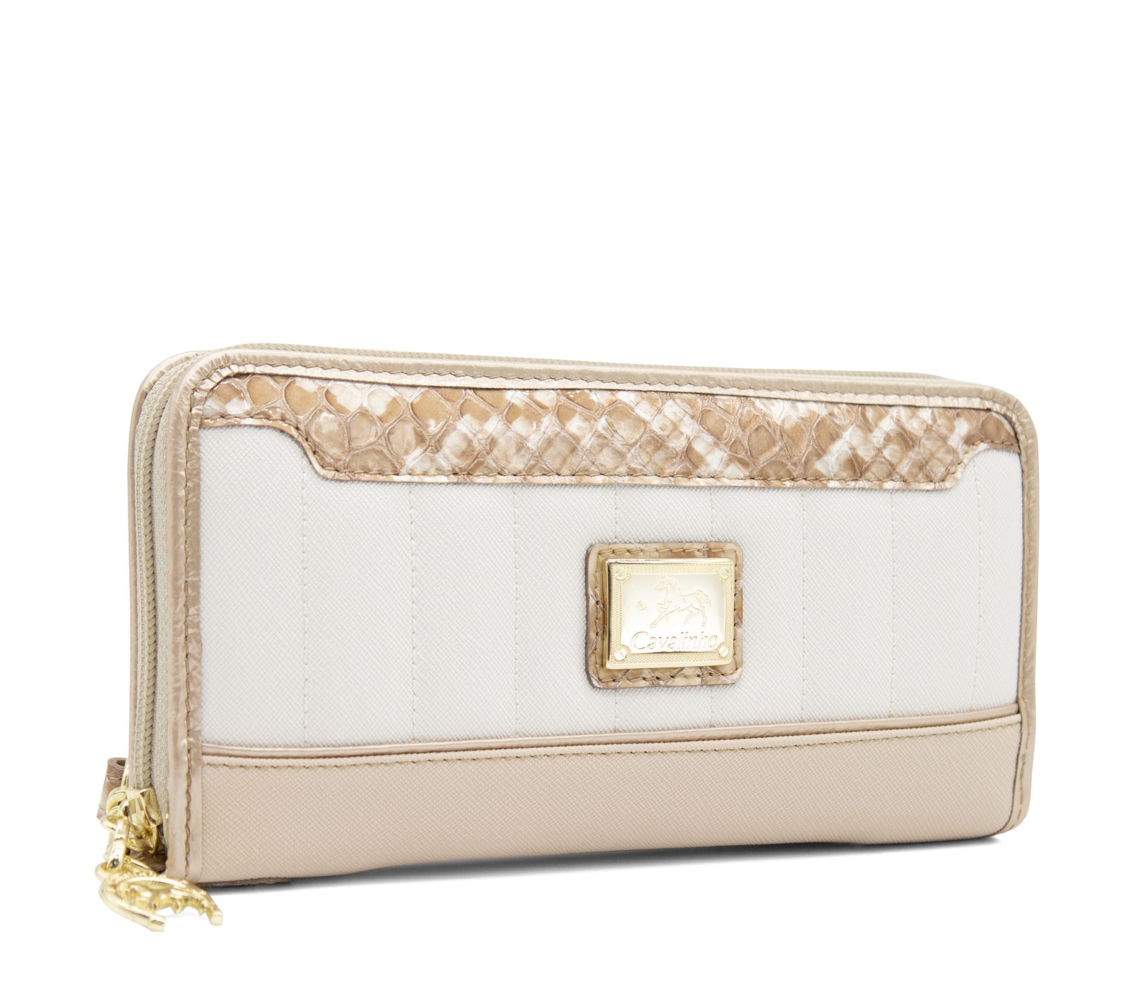 Cavalinho Grace Wristlet Wallet SKU 28250212.05 #color_Beige / White