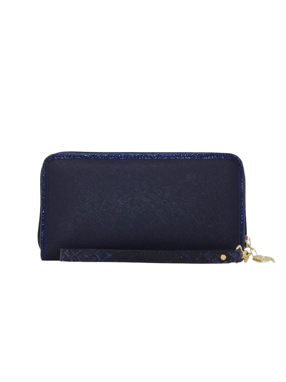 Cavalinho Grace Wristlet Wallet SKU 28250212.22 #color_Navy / Beige