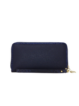 Cavalinho Grace Wristlet Wallet SKU 28250212.22 #color_Navy / Beige